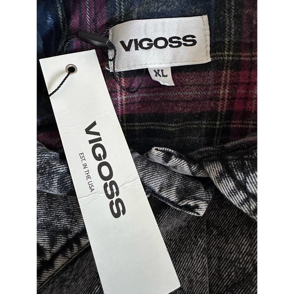 NWT Vigoss Gray Quilted Jacket Size XL - Picture 4 of 8